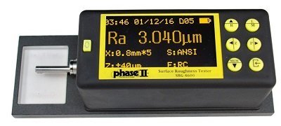 Phase II+, Handheld Surface Roughness Gauge w/External Stylus,#SRG-4600