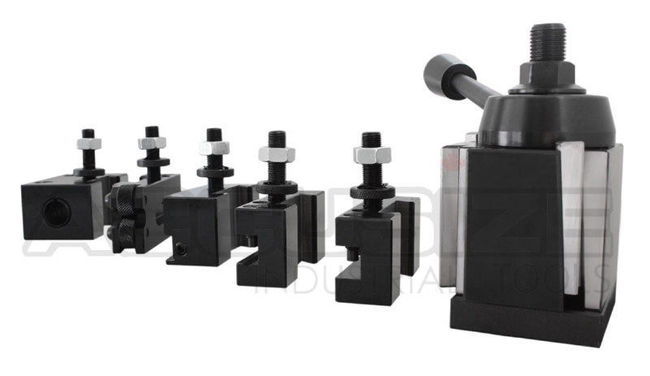 Quick Change Tool Post Sets (USA STYLE), Wedge Type (6 Piece/Sets)
