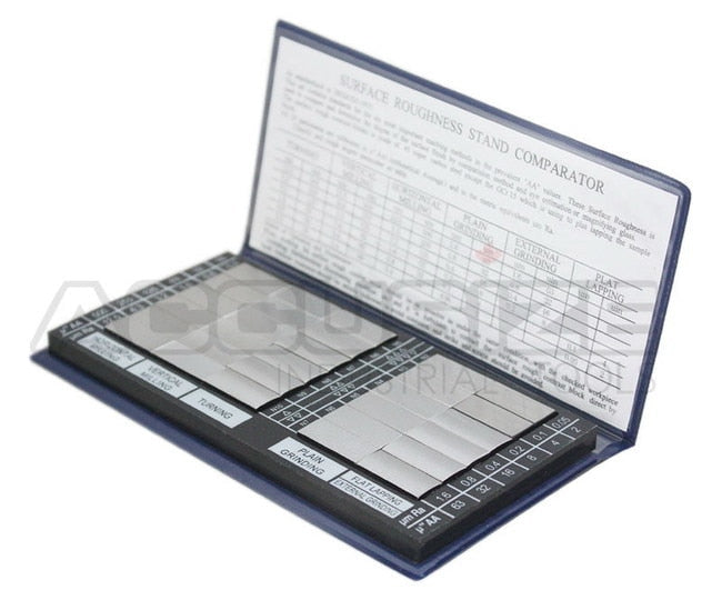 EG02-0226, Comparateur de rugosité de surface pouces/Combo métrique