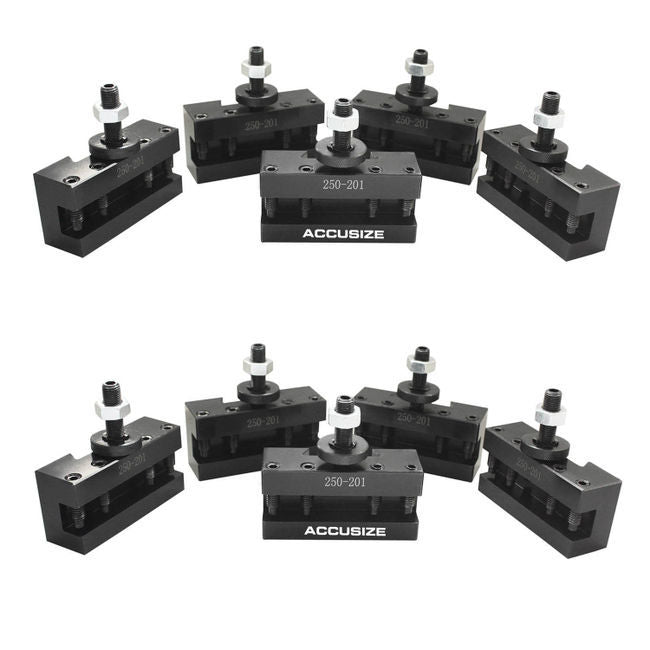 0250-0201xLX10, 10 pièces de type 201XL BXA tournage et support de parement, porte-outil à changement rapide