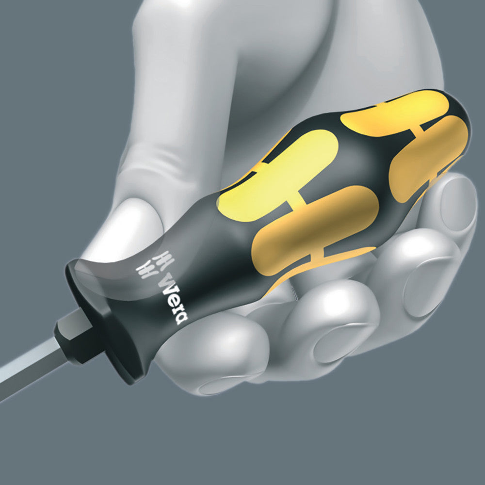 Wera 932 S/6 Screwdriver set Kraftform Wera: Chiseldriver and rack, 6 pieces, SKU #5018283001