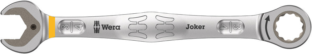 Wera 6000 Joker Ratcheting combination wrenches, Imperial, 3/4" x 246 mm, SKU #5073287001