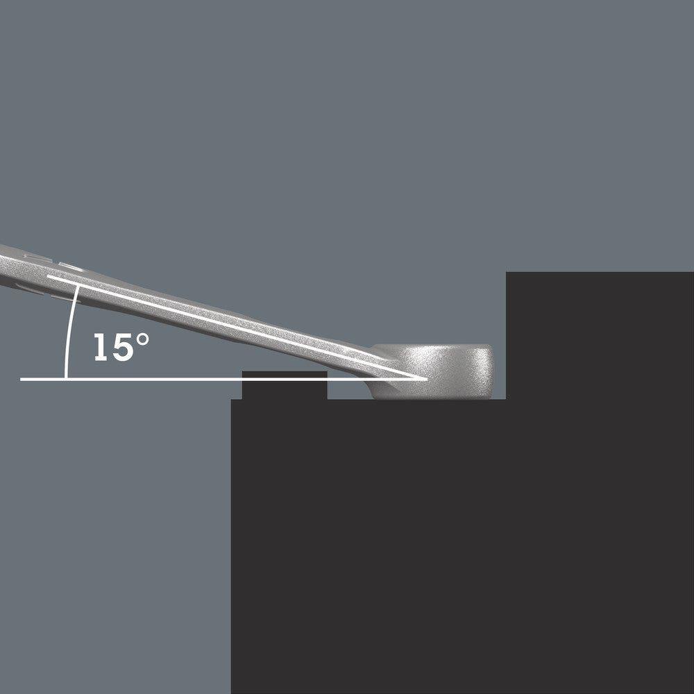 Wera 6003 Joker combination wrench, Imperial, 5/8 x 182 mm, SKU #5020216001