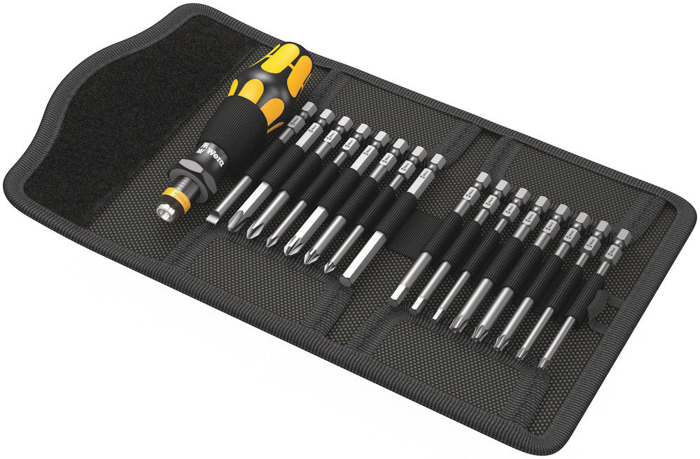 Wera Kraftform Kompakt 60 ESD, 17 pieces, SKU #5051043001