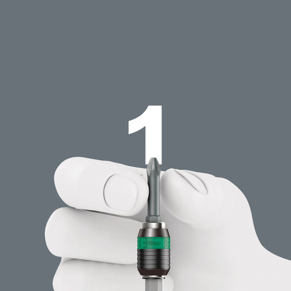 Wera 845/8 1-flute Countersink Bits Set, SKU #5104655001