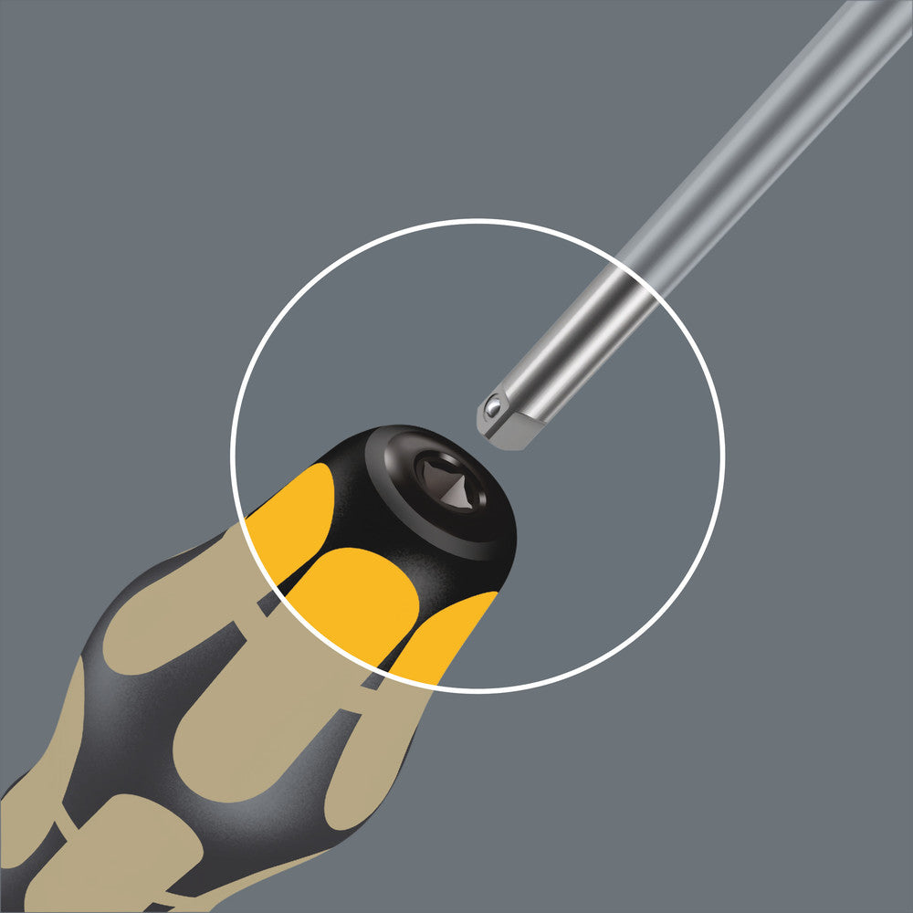 Wera 932 S/6 Screwdriver set Kraftform Wera: Chiseldriver and rack, 6 pieces, SKU #5018283001