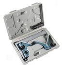 6'' 3 Pc Combination Square Ruler Set Protractor Satin, 4-R Graduation, 0000-8100