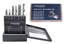 U.N.C. 18 Pc H.S.S. Tap and Drill Set, 0001-0040