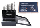 U.N.F. 18 Pc H.S.S. Tap and Drill Set, 0001-0050