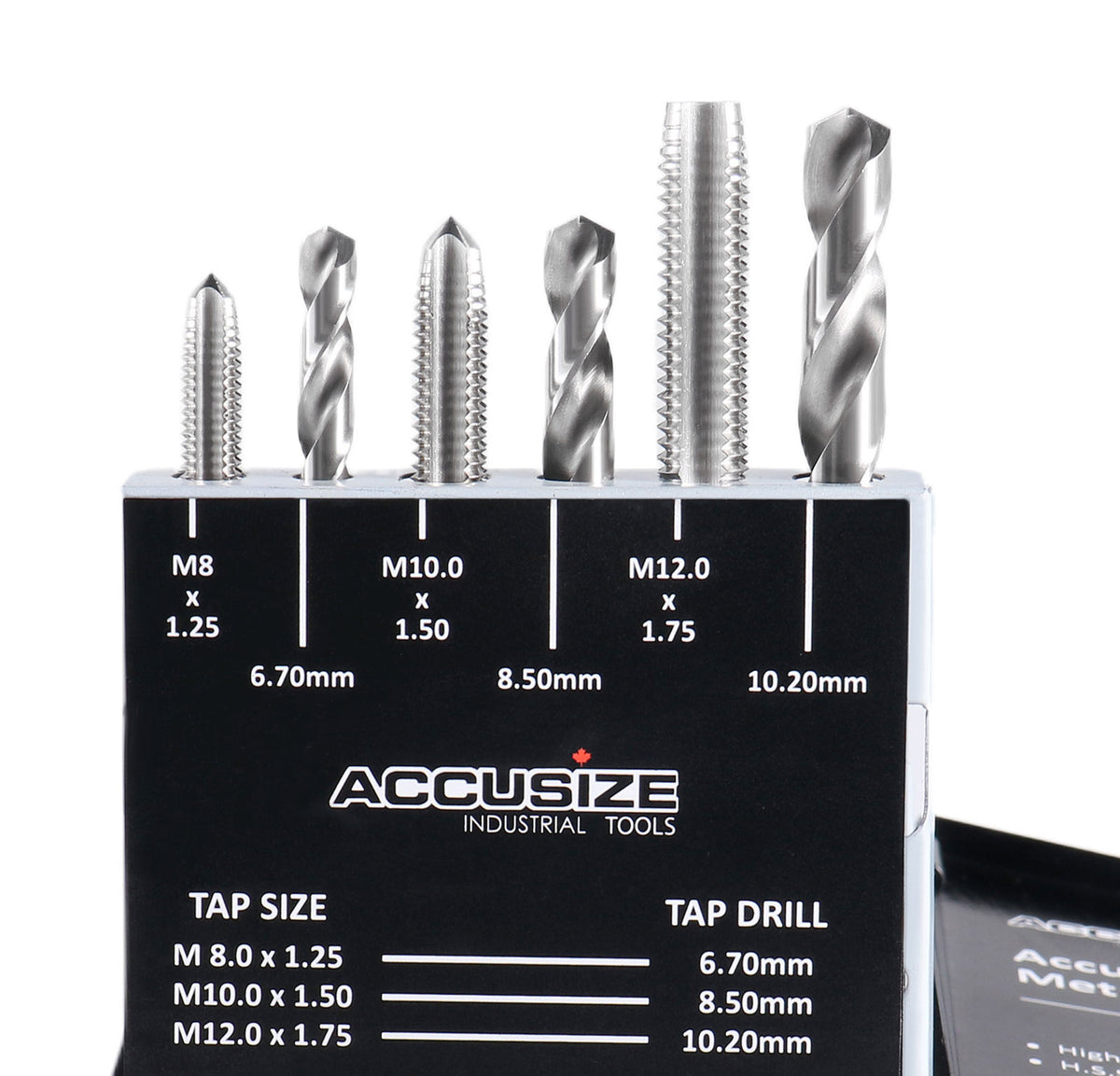 Metric 18 Pc H.S.S. Tap and Drill Set, 0001-0052