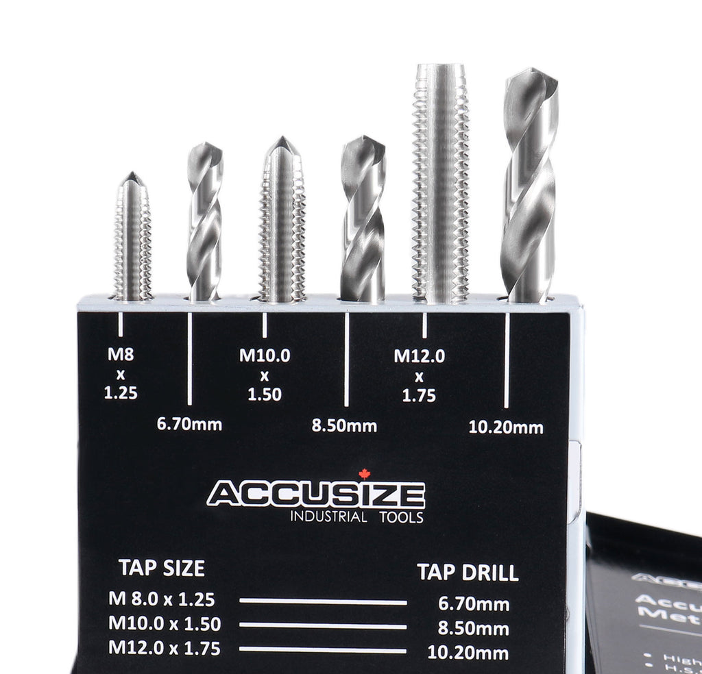 H.S.S. Tap & Drill Sets (UNF, UNC and Metric)