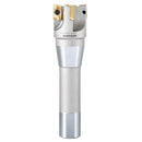 1-1/2'' Diameter by 6-1/8'' Oal 90 Degree R8 Shank Indexable End Mill with 4 Apkt1604 Carbide Inserts, 0028-6905
