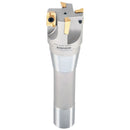 1-1/2'' Diameter by 6-1/8'' Oal 90 Degree R8 Shank Indexable End Mill with 4 Apkt1604 Carbide Inserts, 0028-6905