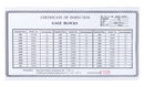 36 Pc Steel Gage Block Set, Grade As-2 Asme B89.1.9-2002, with Mfg Certificate, 0036-6001