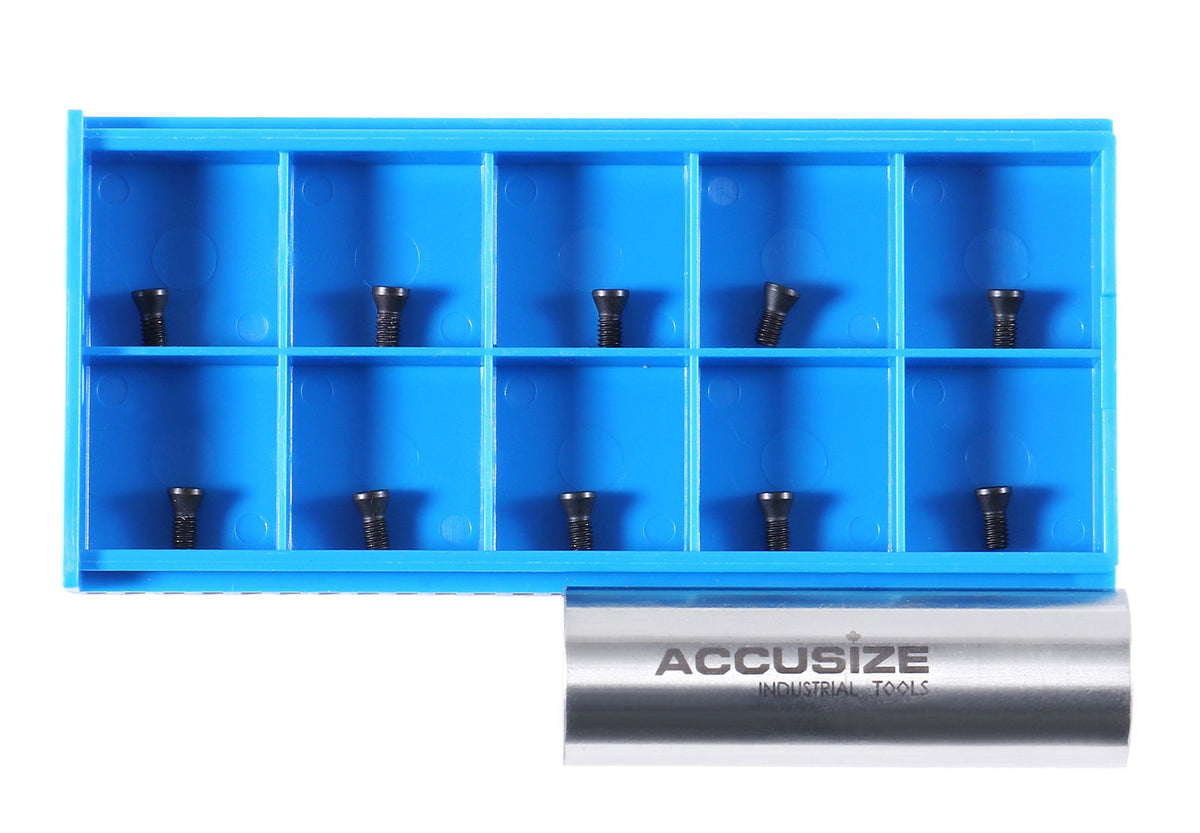 M2.5 x 6 insert screws, 10 pcs/package, 0046-2506x10