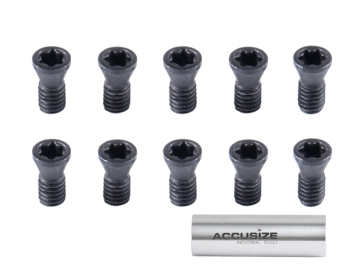M2.5 x 6 insert screws, 10 pcs/package, 0046-2506x10
