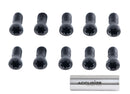 M2.5 x 6 insert screws, 10 pcs/package, 0046-2506x10