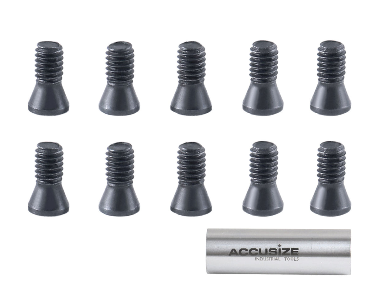 M2.5 x 6 insert screws, 10 pcs/package, 0046-2506x10