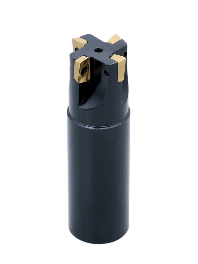 90 Degree Square Shoulder Indexable End Mill w/ Carbide APKT Inserts