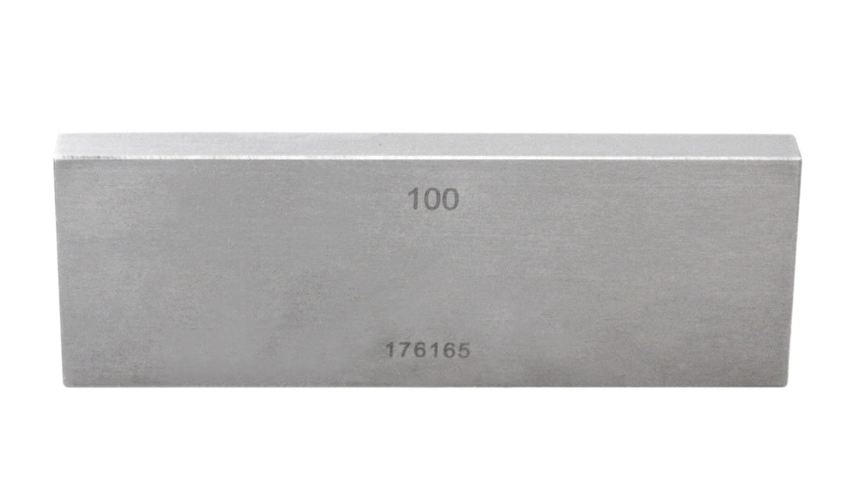 87 Pc Metric Gage Block Set, Grade 2, Din861 German Standard with Mfg's Certificate, 0087-2160