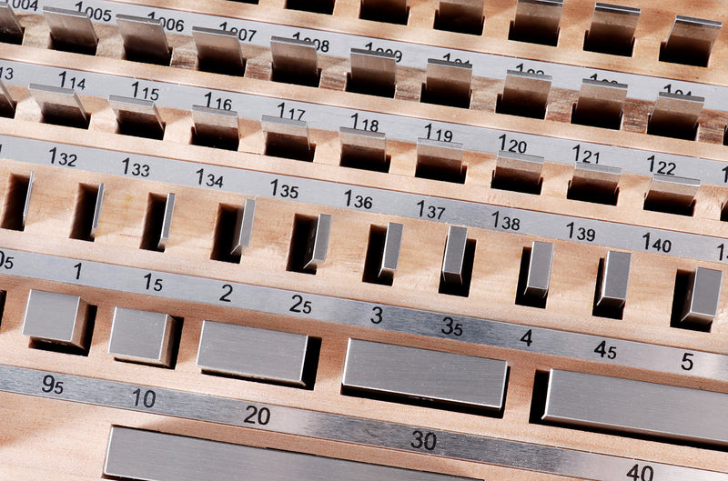 87 pc Metric Gage Block Set, Grade 0 to 2, DIN861 Germany Standard with MFG's Certificate