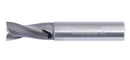 1/2'' by 1/2'' Dia, 1'' Flt Length, 3'' Oal, 1/64'' Corner Radius, Carbide Tipped End Mill for Aluminum, 0193-6327