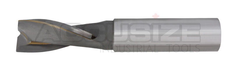 2 Flute Carbide Tipped End Mills for Aluminum, Center cutting