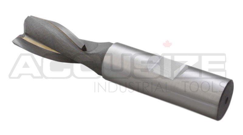 2 Flute Carbide Tipped End Mills for Aluminum, Center cutting