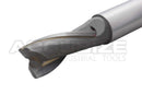 2 Flute Carbide Tipped End Mills for Aluminum, Center cutting