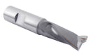 2 Flute Carbide Tipped End Mills for Aluminum, Center cutting