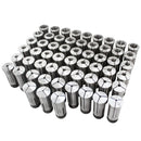 57 Pcs 1/8-1'' by 64th 5c Precision Round Collets, Hardened and Ground, 0200-0573