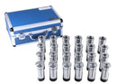 24 Pcs 3-26mm 5c Precision Round Collets, Metric, Hardend and Ground, 0200-5552