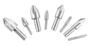 6 Flute HSS Machine Countersinks Sets, 8 pcs/Set