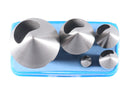 5PC 0 Flute H.S.S. Countersink & Deburring Tool Set, Pilotless Type