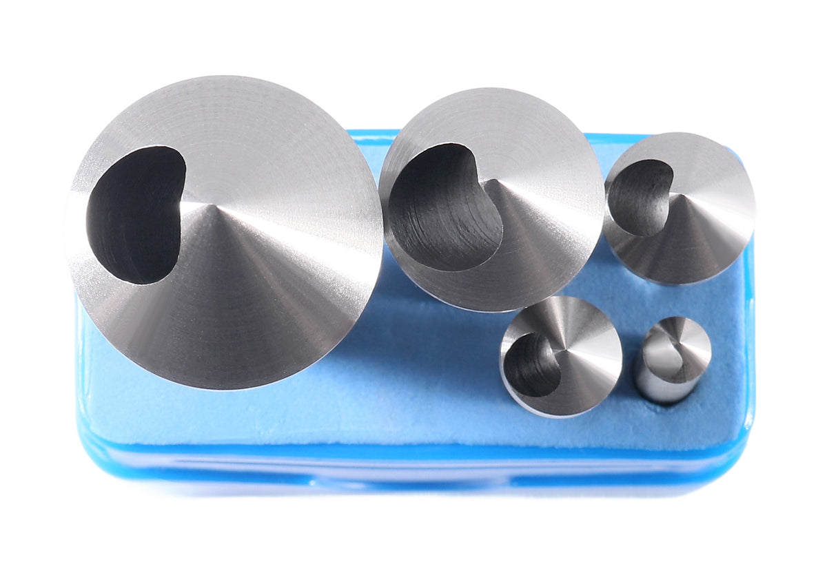 0 Flute H.S.S. Countersink & Deburring Tool Set, Pilotless Type, 5 pcs/set