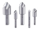 Northward Cutting Edge 5pcs/Set 60 Deg 3-Flute HSS Countersink Set, 0206-3060