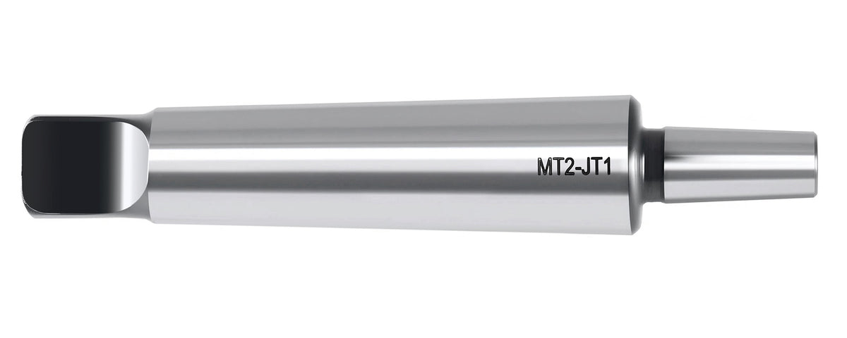 2MT-1JT Morse Taper Drill Chuck Arbor with Tang, 0222-0745
