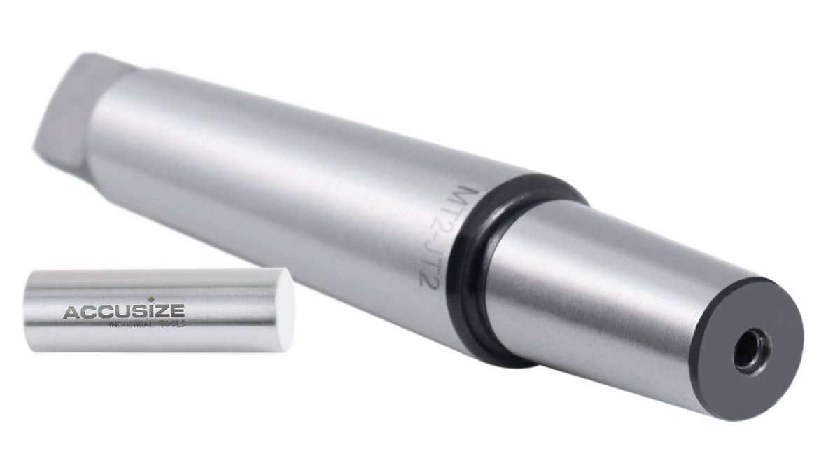 2MT-2JT Morse Taper Drill Chuck Arbor with Tang, 0222-0746