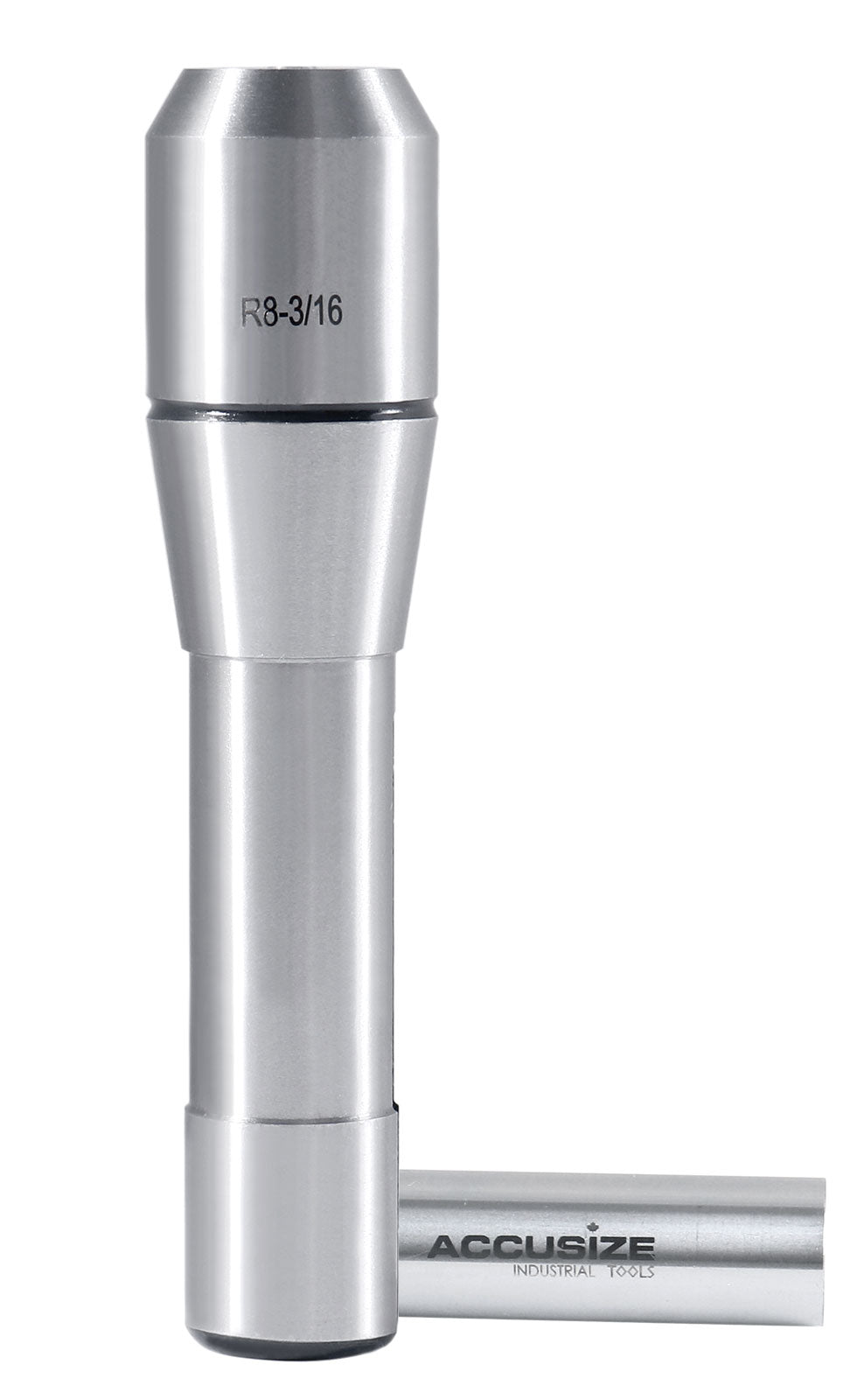 3/16'' R8 End Mill Holder Tool Adaptor Milling R8 Shank Bridgeport, 0222-0841
