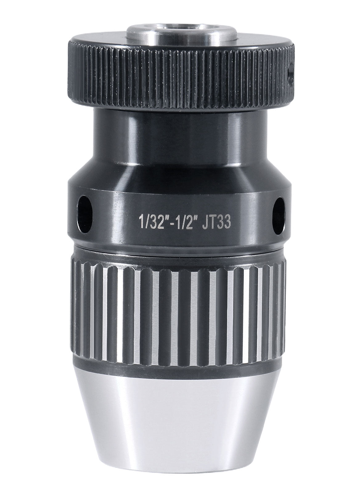 1/32-1/2'', 33Jt Precision Keyless Drill Chucks, Accuracy 0.0048'', 0222-0878