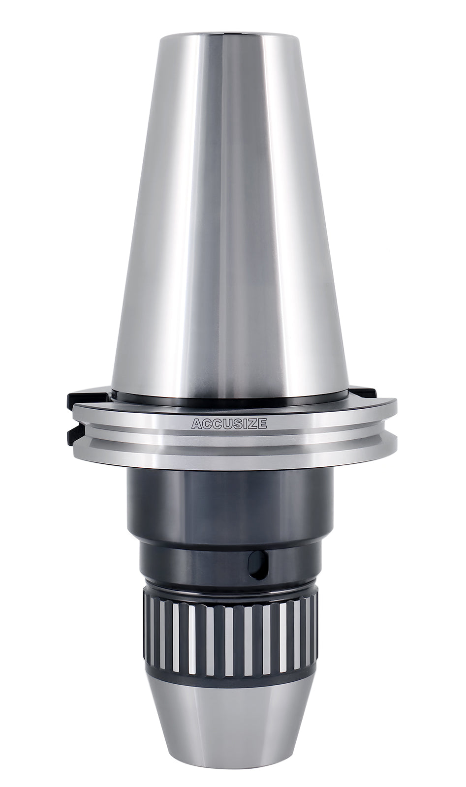 0-5/8'' Cat50 CNC Integral Keyless Drill Chuck, Accuracy 0.002'', 0222-0896