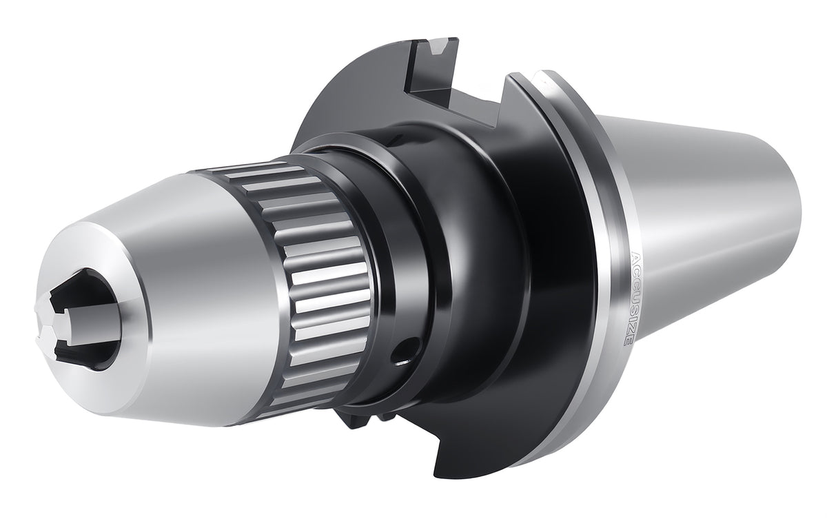 0-5/8'' Cat50 CNC Integral Keyless Drill Chuck, Accuracy 0.002'', 0222-0896