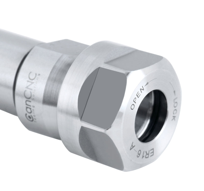 ER16 Collet Chuck Extension Rod, 1.96 in. Shank Length, 3/4 in. Straight Shank Alloy Steel, 0223-0207