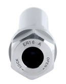 ER16 Collet Chuck Extension Rod, 1.96 in. Shank Length, 3/4 in. Straight Shank Alloy Steel, 0223-0207