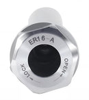 ER16 Collet Chuck Extension Rod, 3.94 in. Shank Length, 3/4 in. Straight Shank Alloy Steel, 0223-0208