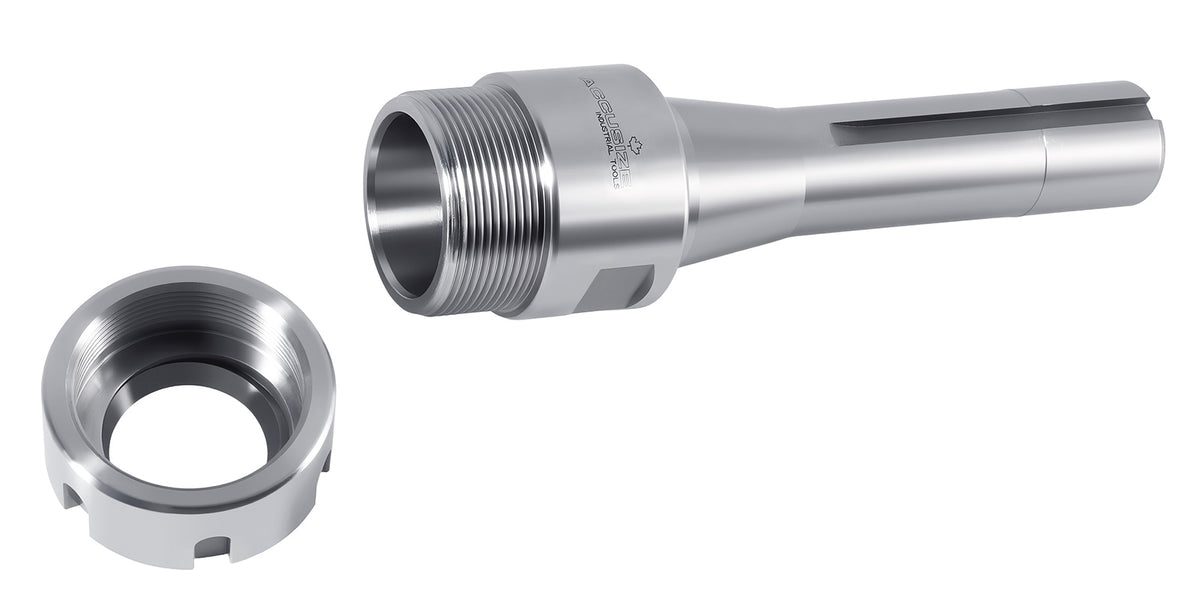 R8 Shank Er32 Collet Chuck, Max RPM: 8000 RPM, 7/16''-20 Drawbar End, Max TIR 0.0002'' O.D to I.D. 0223-0232