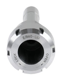 R8 Shank Er40 Collet Chuck, 7/16'' -20 Drawbar End, Max T.I.R. 0.0002'' O.D to I.D. 0223-0240