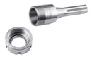 R8 Shank Er40 Collet Chuck, 7/16'' -20 Drawbar End, Max T.I.R. 0.0002'' O.D to I.D. 0223-0240