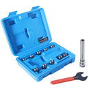 Er16 Collet Set, 1/32'' to 3/8'', 3/4'' by 3.35'' Chuck Holder plus Wrench in Fitted Strong Box, 0223-0307