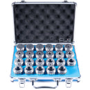 23 Pc Er40 Collet Set, Size from 1/8'' to 1'' in Fitted Strong Box, 0223-0935